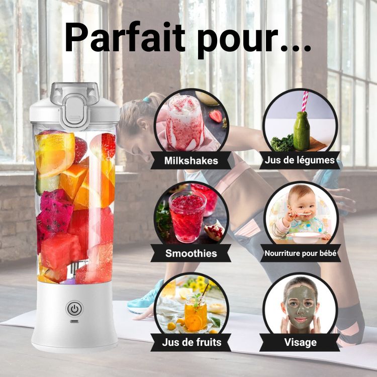 VitaFusion - Le mixeur de poche pour smoothies et shakes délicieux - Market Roger