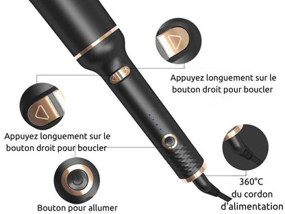 Spin-n-Curl - Fer à friser à rotation automatique - Market Roger