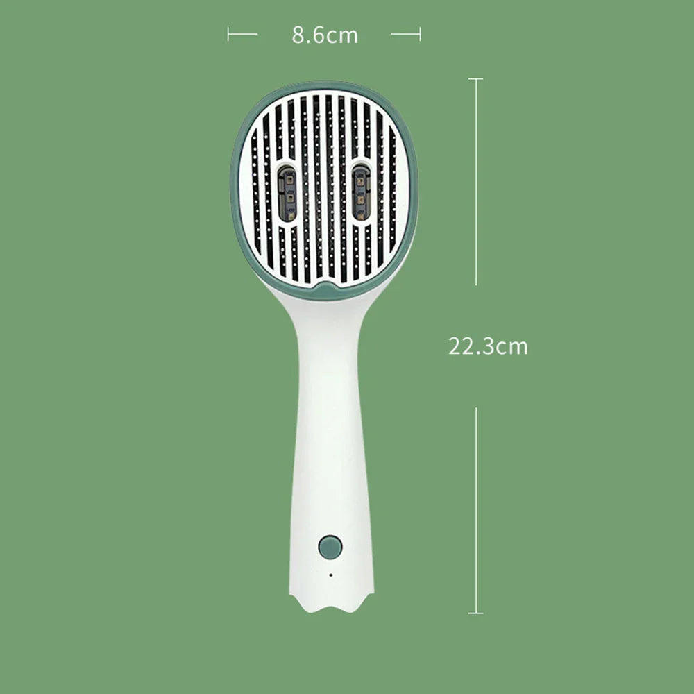 GroomClean™ - Brosse Nettoyante et Stérilisante pour Chats et Chiens - Market Roger